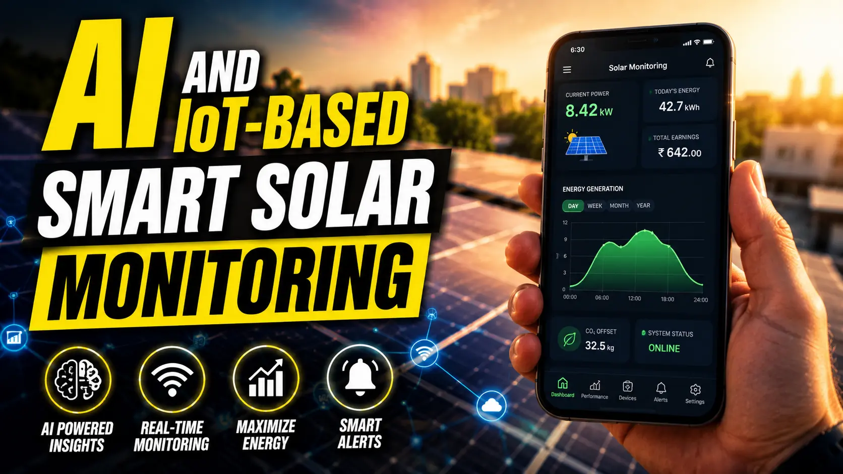 AI and IoT-Based Smart Solar Monitoring