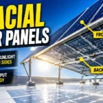 Bifacial solar panels