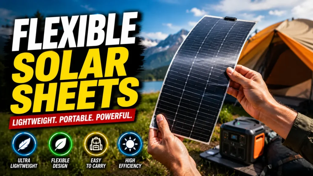 Flexible Solar Sheets