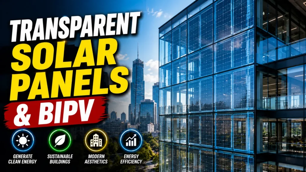 Transparent Solar Panels BIPV